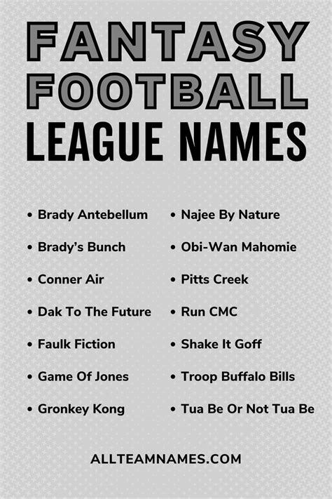 nsfw fantasy football names|160 Funny Fantasy Football Team Names 2024